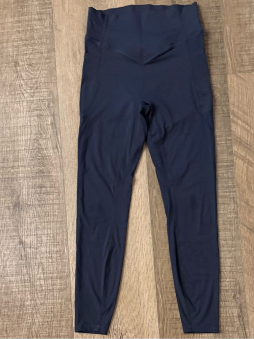 Halara High Waisted Butt Lifting Leggings Navy Blue Size S Buttery Soft Stretch
